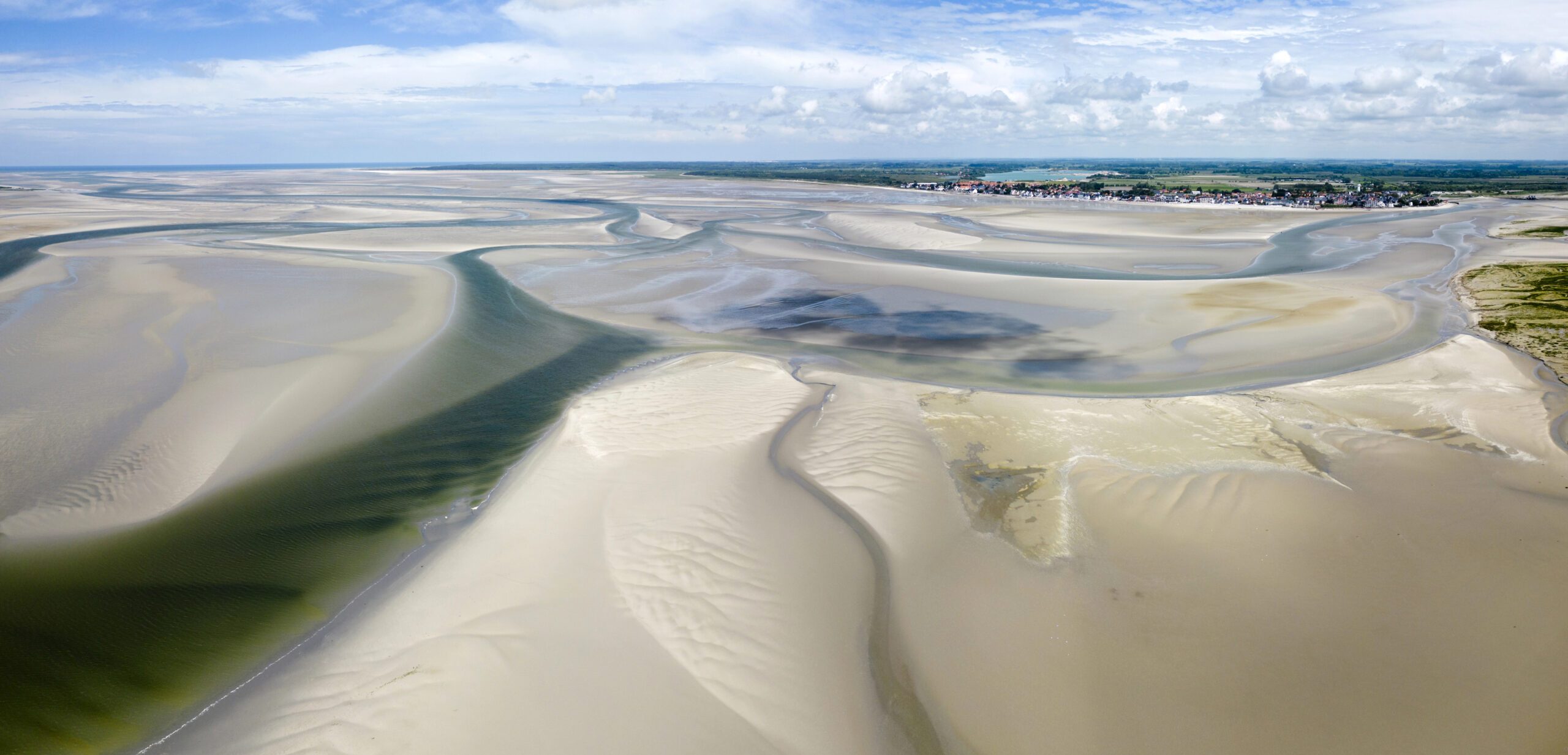 Le Crotoy et ses marchés en bord de baie de Somme