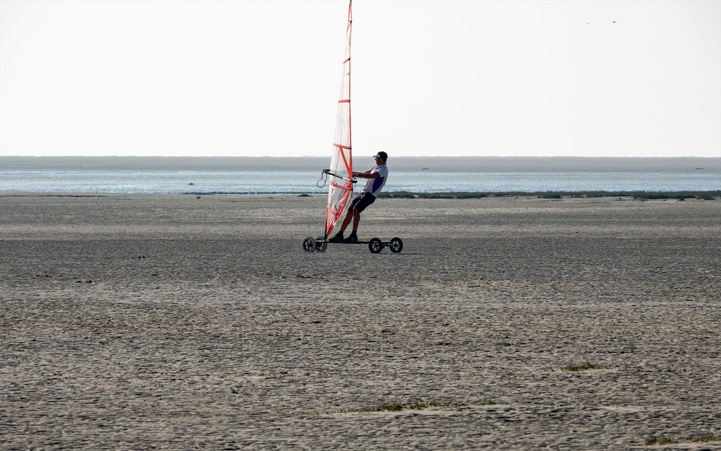 Char à voile en Baie de Somme