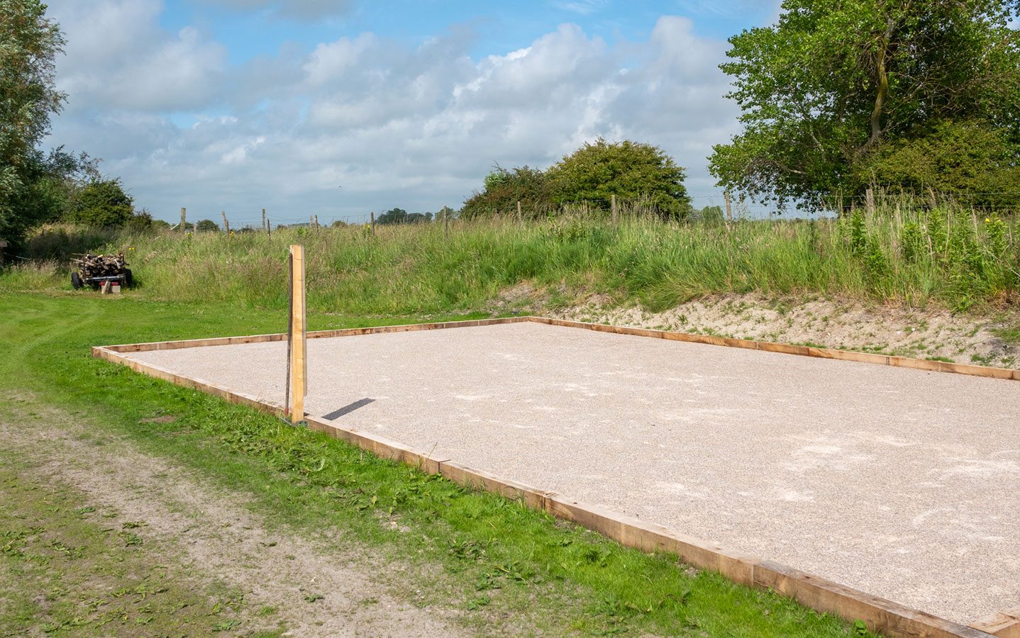 Terrain de pétanque du camping