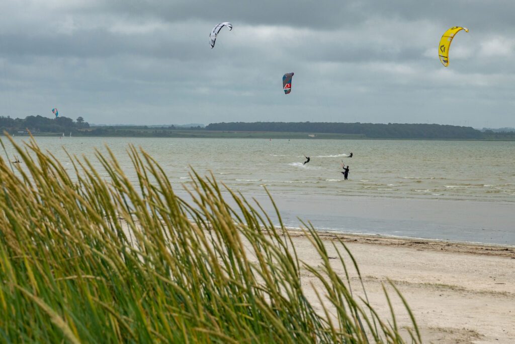 Kitsurf en Baie de Somme